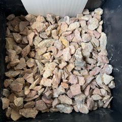 14mm Decorative Pink Stone (Small Bag), 20-25kg