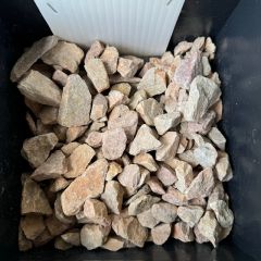 20mm Decorative Pink Stone , Dumpy Bag