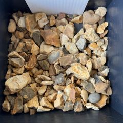 20mm Decorative Yellow Stone (Small Bag), 20-25kg