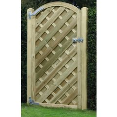 0.9m x 1.8m (3ft x 6ft) V-Arched Top Gate (VAG180)