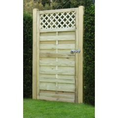 0.9m x 1.8m (3ft x 6ft) Horizontal Lattice Top Gate (HLTG180)