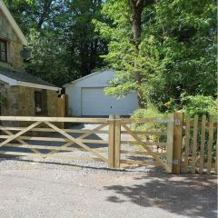 Standard Diamond Brace Gate, Pressure Treated