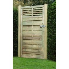 0.9m x 1.8m (3ft x 6ft) Elite Slatted Top Gate (ESTG180)