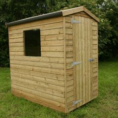 Premier Tanalised Shiplap Apex Garden Shed 8' x 6'