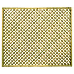 1.83x1.5m (6x5ft)  'Excellent Rectangle Frame Lattice Panel