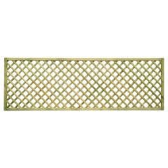 1.83x0.6m (6x2ft) 'Excellent'  Rectangle Frame Lattice Panel