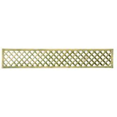 1.83x0.3m (6x1ft) 'Excellent' Rectangle Frame Lattice Panel