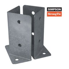 60mm Simpson Strong-Tie Split Ground Plate (per pair) for square wood posts