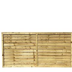 Fence panels provide a cheap and easy way  to fence the average garden